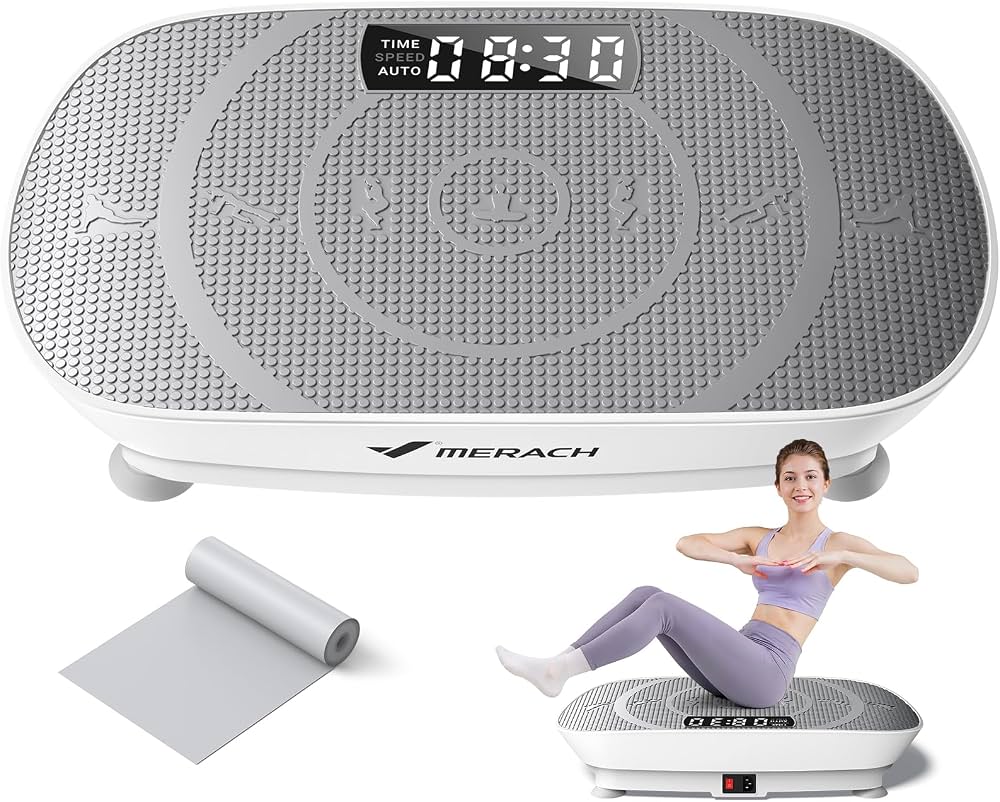 MERACH Pro Gray Vibration Plate